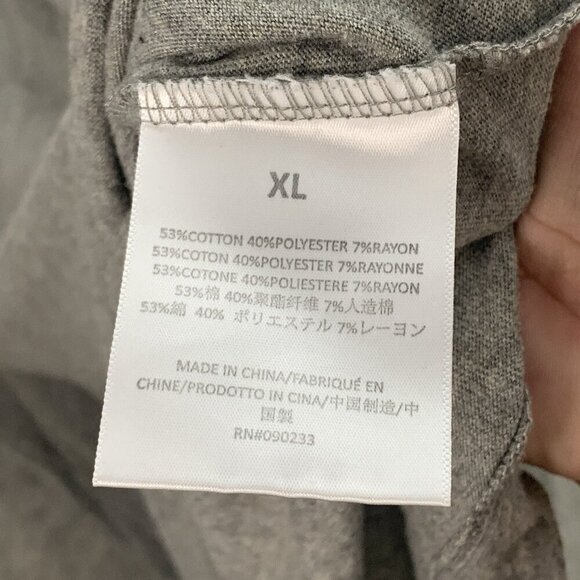 Essentials Fear of God Shirt Mens XL Gray Sleeveless Tank Top Casual Streetwear - Picture 7 of 10